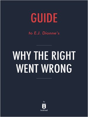 cover image of Summary of Why the Right Went Wrong